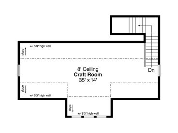 2nd Floor Plan, 051G-0163