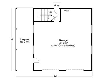 1st Floor Plan, 051G-0141