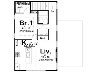 2nd Floor Plan, 050G-0209