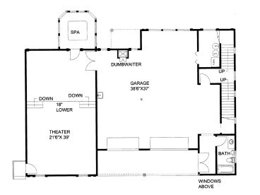 1st Floor Plan, 012G-0107
