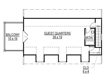 2nd Floor Plan, 006G-0123