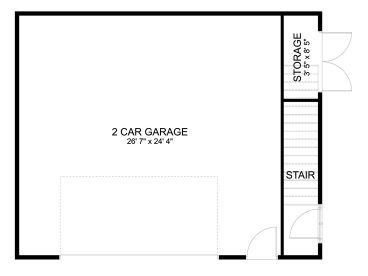1st Floor Plan, 065G-0053