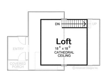 2nd Floor Plan, 050G-0003