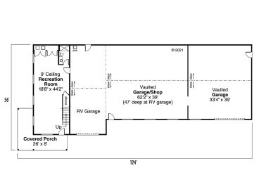 1st Floor Plan, 051G-0035