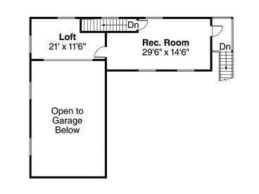 2nd Floor Plan, 051G-0078