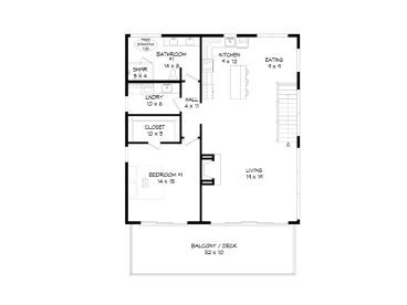 2nd Floor Plan, 062G-0315
