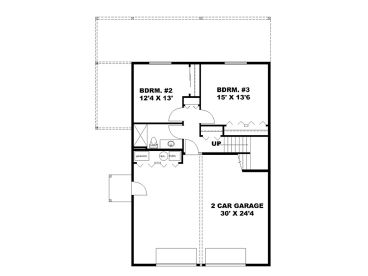 2nd Floor Plan, 012g-0138