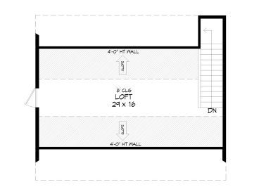 2nd Floor Plan, 062B-0017
