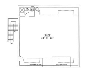1st Floor Plan, 012G-0080