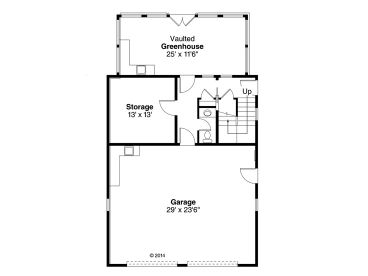 1st Floor Plan, 051G-0074