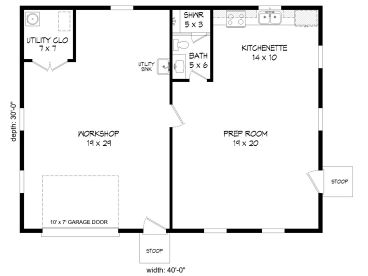 Floor Plan, 062G-0310