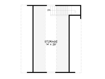 2nd Floor Plan, 062G-0034