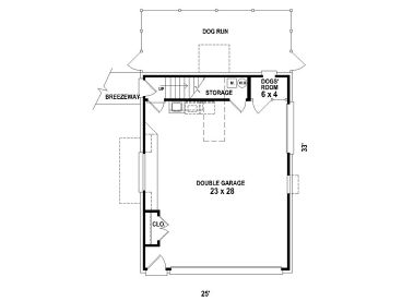 1st Floor Plan, 006G-0089