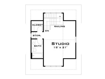 2nd Floor Plan, 052G-0001
