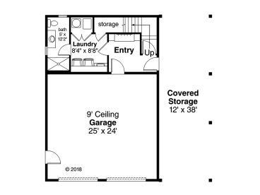 1st Floor Plan, 051G-0117