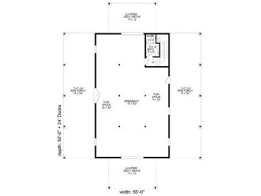 1st Floor Plan, 062B-0025