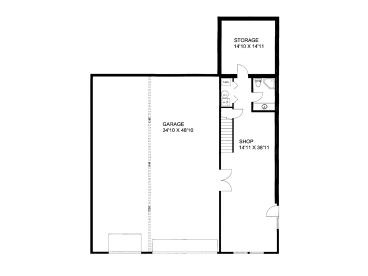 1st Floor Plan, 012G-0065