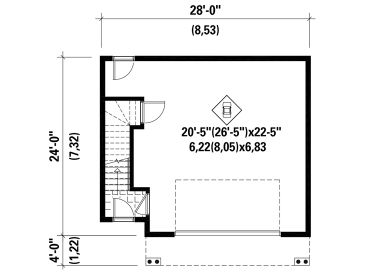 1st Floor Plan, 072G-0036