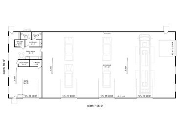 Floor Plan, 062G-0421