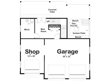 1st Floor Plan, 050G-0208