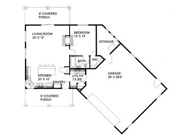 Floor Plan, 012G-0051
