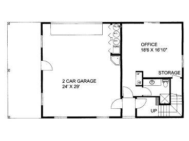1st Floor Plan, 012G-0114