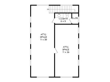 2nd Floor Plan, 062G-0094