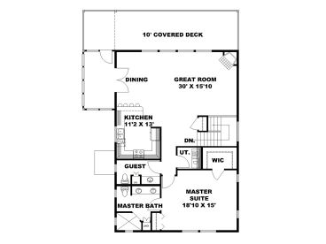 1st Floor Plan, 012G-0138