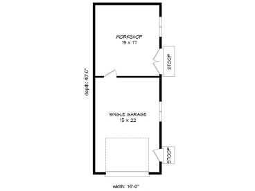 Floor Plan, 062G-0077