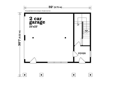1st Floor Plan, 032G-0010