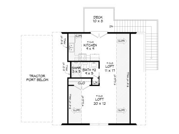 2nd Floor Plan, 062B-0028