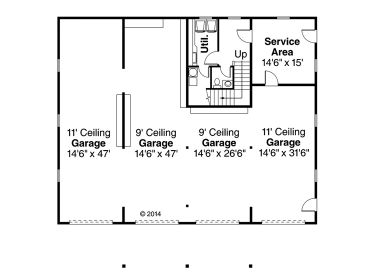1st Floor Plan, 051G-0075
