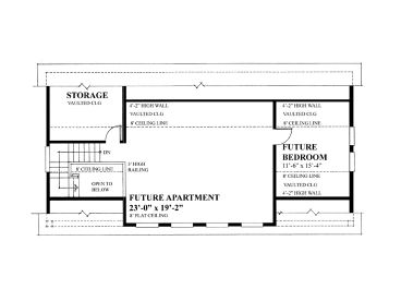 2nd Floor Plan, 010G-0009