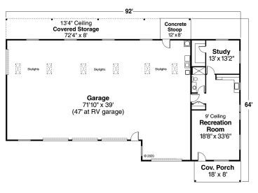 1st Floor Plan, 051G-0023