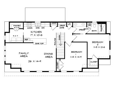 2nd Floor Plan, 019G-0024