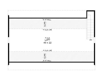 2nd Floor Plan, 062B-0026