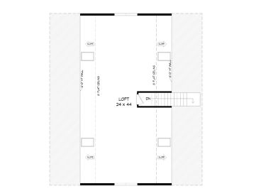 2nd Floor Plan, 062B-0019