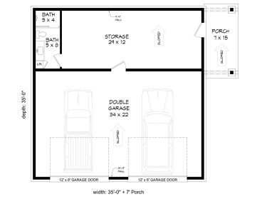 Floor Plan, 062G-0373