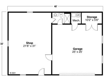 Floor Plan, 051G-0139