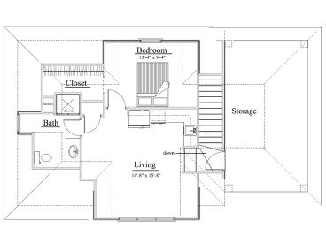 2nd Floor Plan, 049G-0004