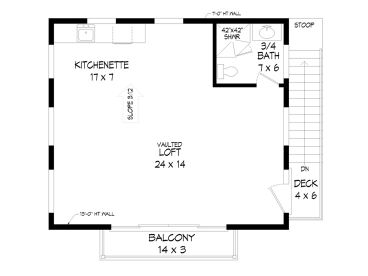 2nd Floor Plan, 062G-0367