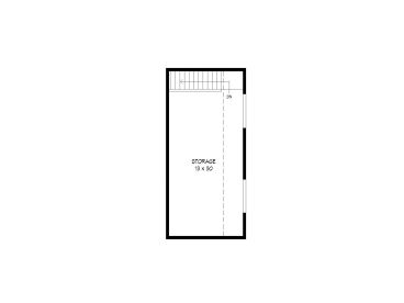 2nd Floor Plan, 062G-0121