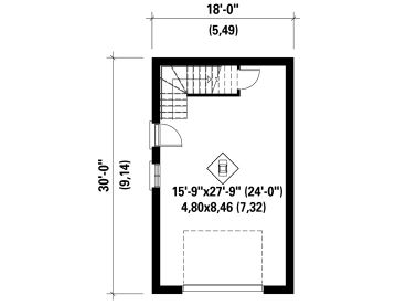 1st Floor Plan, 072G-0043
