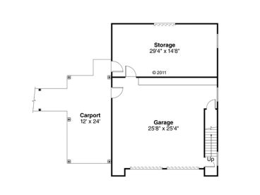 1st Floor Plan, 051G-0055