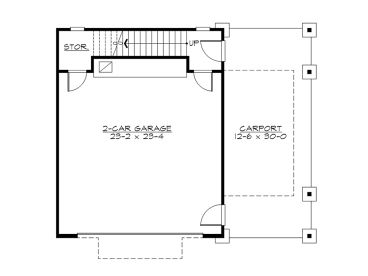 1st Floor Plan, 035G-0015