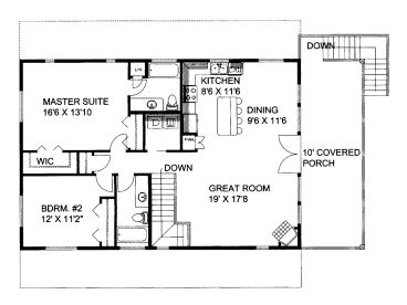 2nd Floor Plan, 012G-0116