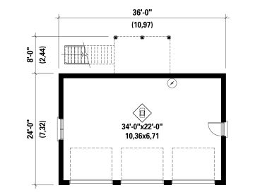 1st Floor Plan, 072G-0031