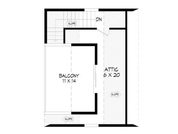 2nd Floor Plan, 062G-0370