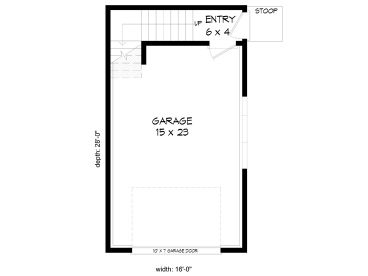 1st Floor Plan, 062G-0360