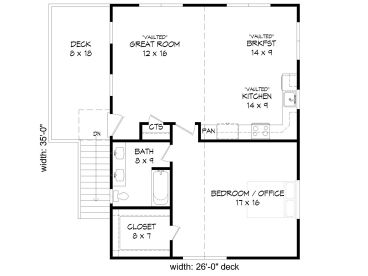 2nd Floor Plan, 062G-0252